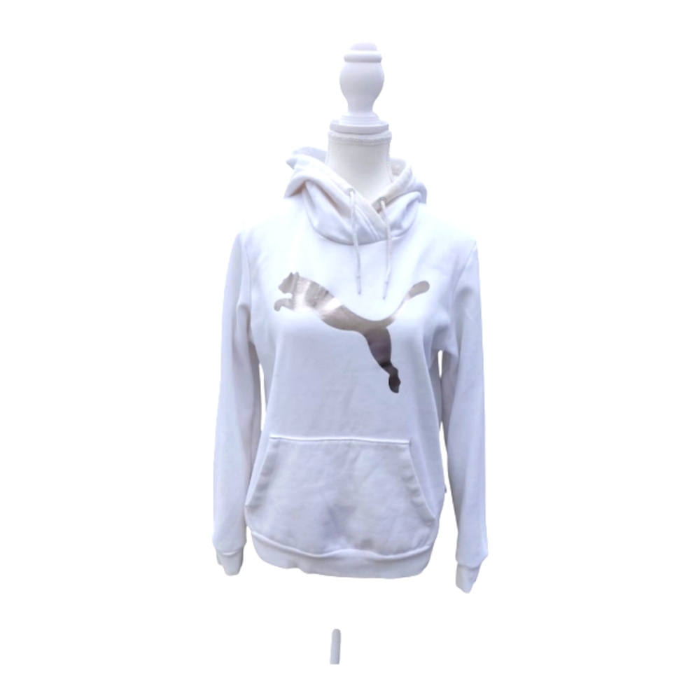 Puma White Hoodie for Women